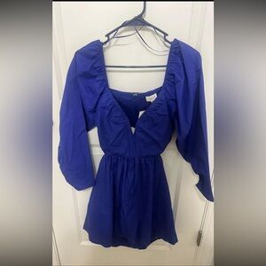 LE LIS Women's Blue Dress